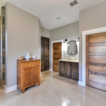 Spacious Master bath with walk-in shower