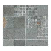 Kota Blue Limestone, Natural Cleft Tile
