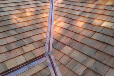Cedar Wood Roof installation