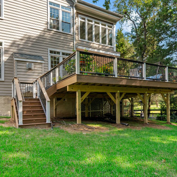 Gorgeous & Spacious Chantilly Deck Remodel