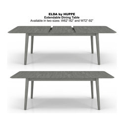 Extendable Dining Table Elda by Huppe - Made in Canada - Dining Tables