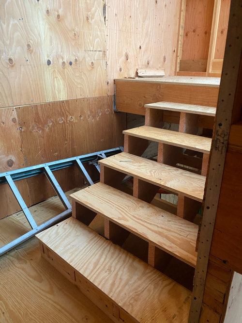 staircase ledge or wider stairs?