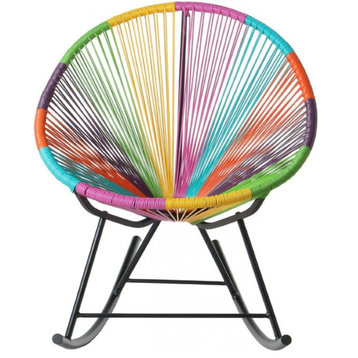 Multi-Color Rocking Acapulco Indoor/Outdoor Chair