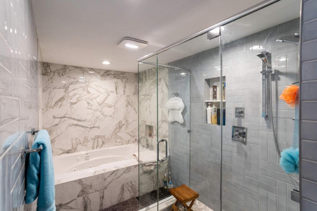Современный Ванная комната by Reuben Gross, Architect