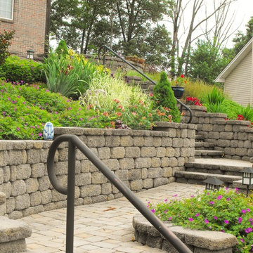 Asian Terrace Garden in Bristol, Virginia