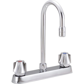 Delta 1.5 GPM 2 Knob Kitchen Faucet 3-Hole 26T