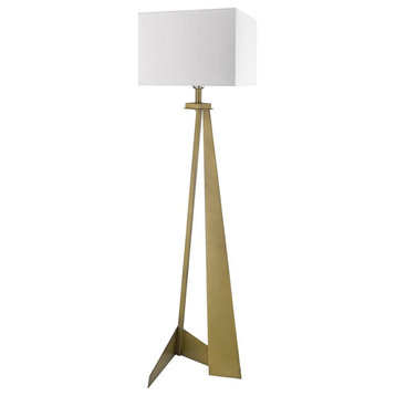 Trend Stratos 1-LT Floor Lamp TF70011AB - Aged Brass