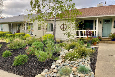 Native + Drought-Tolerant Front Yard