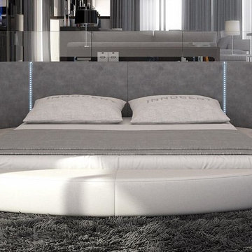 Rotondo Modern Bed with LED Lights - $1701