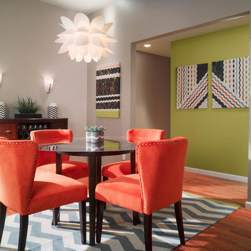 Shape Tape Dining Room