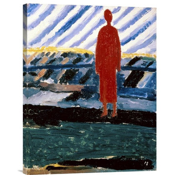"A Red Figure" Stretched Canvas Giclee by Kazimir Malevich, 23"x30"