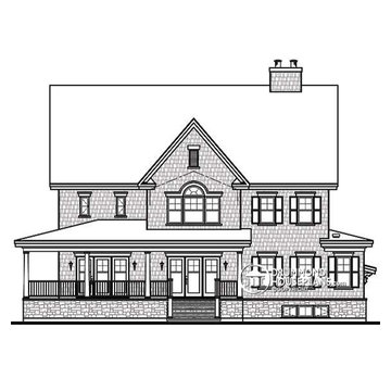 Traditional Home Plan no. 3848 by Drummond House Plans