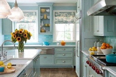 Farmhouse kitchen photo in San Luis Obispo