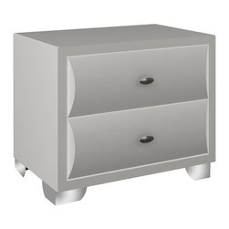 Daniella Contemporary Nightstand - Nightstands And Bedside Tables