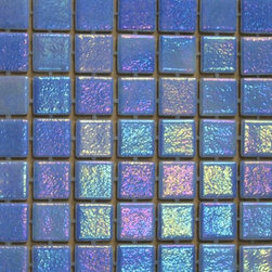 Light Blue Glass Mosaic Swimming Pool Tiles - Mosaic Tiles