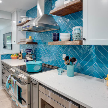 Transitional Barn Inspired Kitchen Springfield, VA
