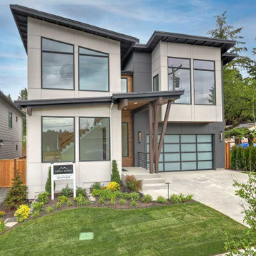 Contemporary with Lake View I | Front View