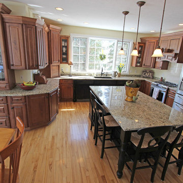 Maple Cabinets with Granite Countertops ~ Olmsted Falls, OH