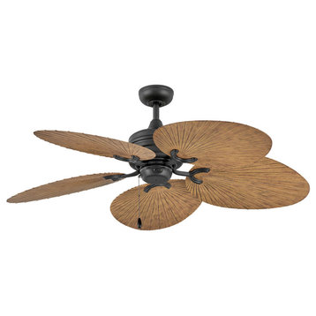 Hinkley Tropic Air 52" Indoor/Outdoor Ceiling Fan, Matte Black