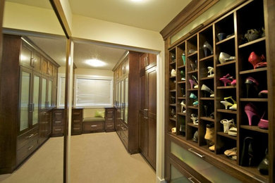 Minimalist closet photo in Calgary