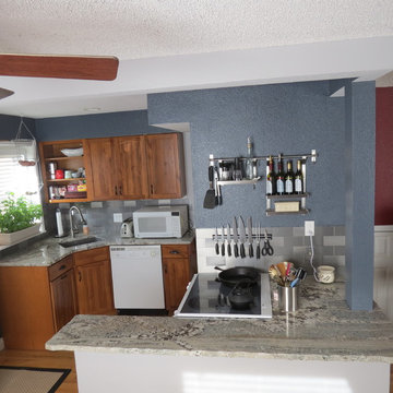 AFTER: Cooking peninsula area