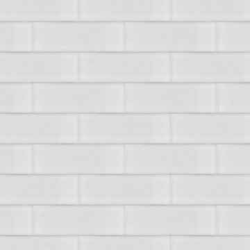 Plain White Patterned Ceramic tile