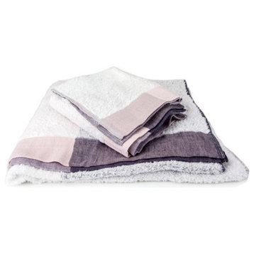Kontex-Palette Towels, Lilac/Pink, Hand Towel
