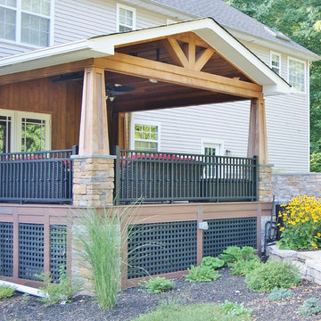 Outdoor Great Room with Awesome Covered Structure in Sparta, NJ