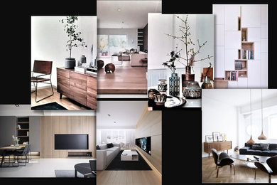Mood Board: London Apartment renewal and extension