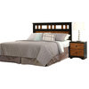Standard Furniture Steel wood 2-Piece Panel Headboard Bedroom Set