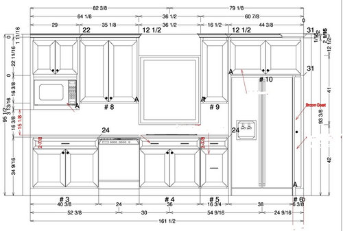 Kitchen Light Map Lighting layout for kitchen