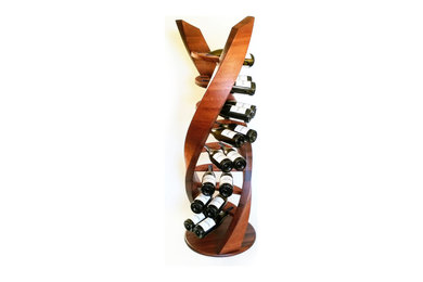 DNA wine rack