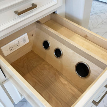 Bathroom Vanity In-Drawer Outlets