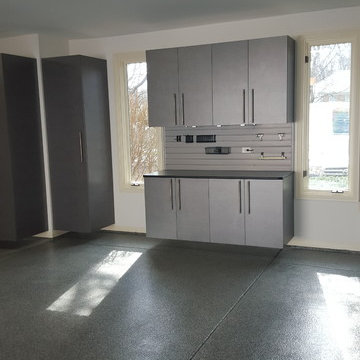 Workbench Garage Makeover in Long Grove, IL