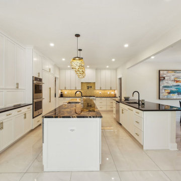 Bright Open Kitchen Layout