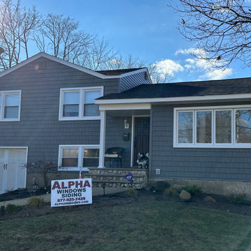 Massapequa Siding - Hudson Slate | Alpha Windows & Siding