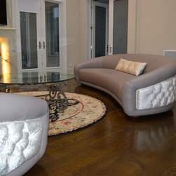 Oval Sofas Leather - Sofas And Sectionals