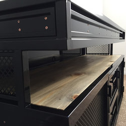 Media Console-Carnegie Collection - Entertainment Centers And Tv Stands