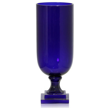 Cameron Vase, Cobalt Blue