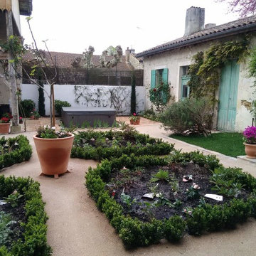 Jardin à l'anglaise à Bordeaux