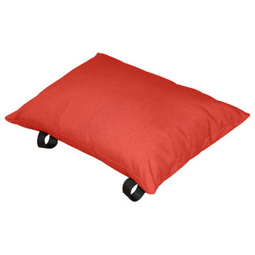 Polyester Pillow, Cherry Red