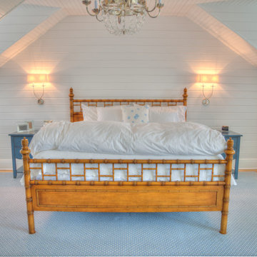 Lake Michigan Beach Home Master Bedroom