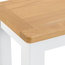 Portland Painted Oak Breakfast Bar, White