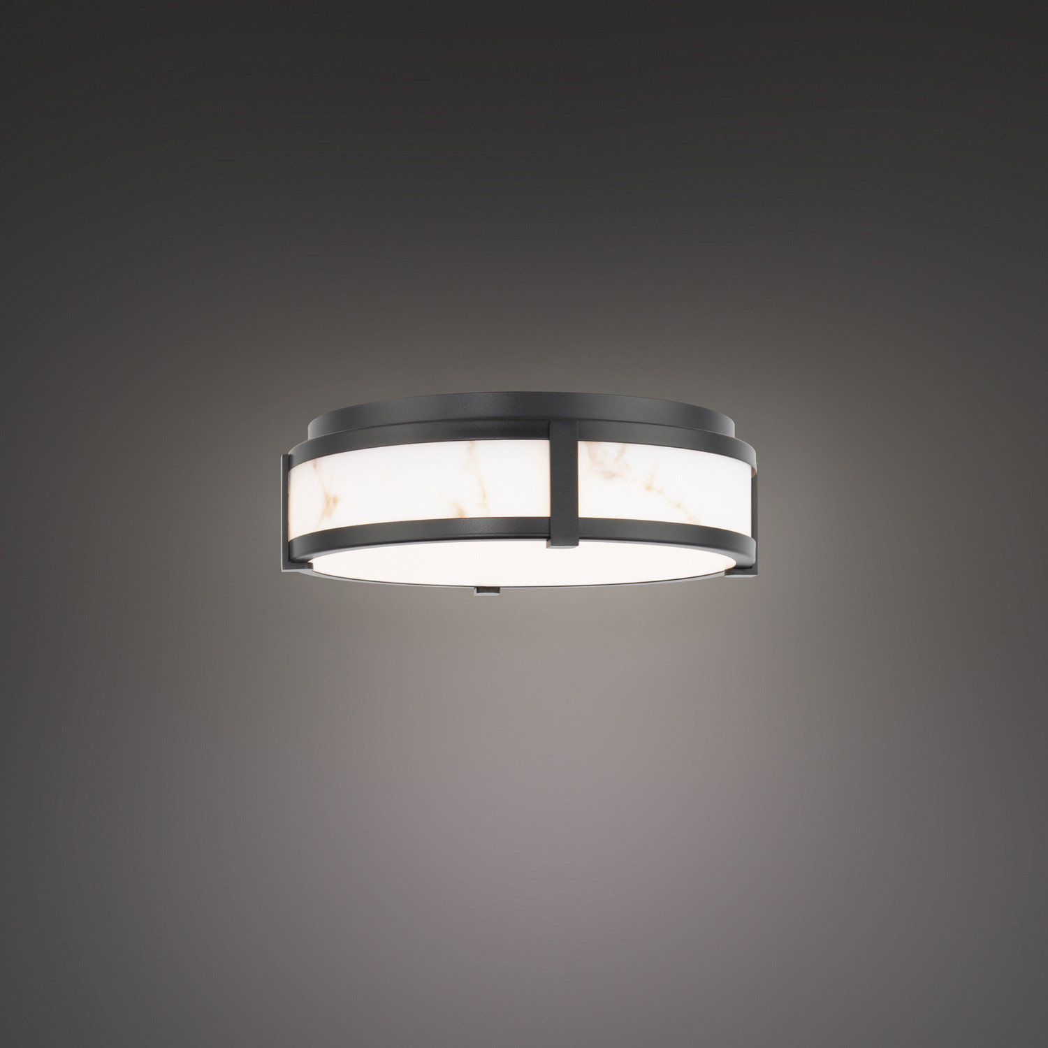 Constantine LED Flush Mount in Black - Transitional - Flush-mount ...