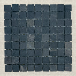 NADI - Midnight | 12" x 12" | Marble Mosaic - Mosaic Tile