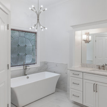 Timeless Marble Master Bathroom