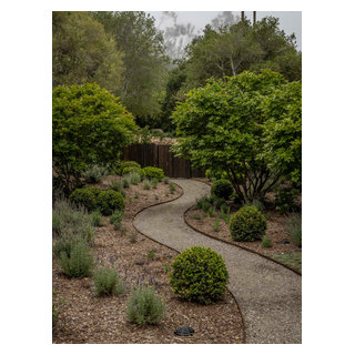 Cold Springs Road Montecito Mediterranean Landscape - Mediterranean ...