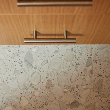 Fresh & Funky Double Bathroom Remodel