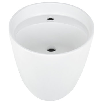 Calice 18" Wall-Mount Bathroom Sink