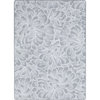 New Bloom 10'9"x13'2" Area Rug, Sterling